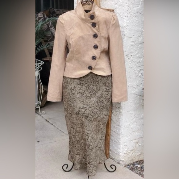 Victoria’s Secret Camo-Snakeskin Print Semi-Sheer Slip Dress, Size Medium - Picture 4 of 8